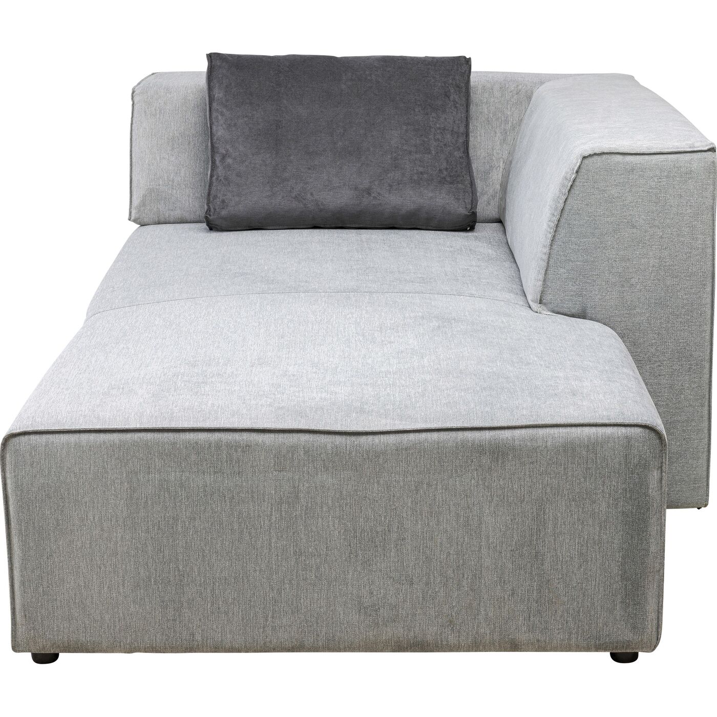 Оттоманка правостороняя Infinity Elements Grey Right KARE 82033