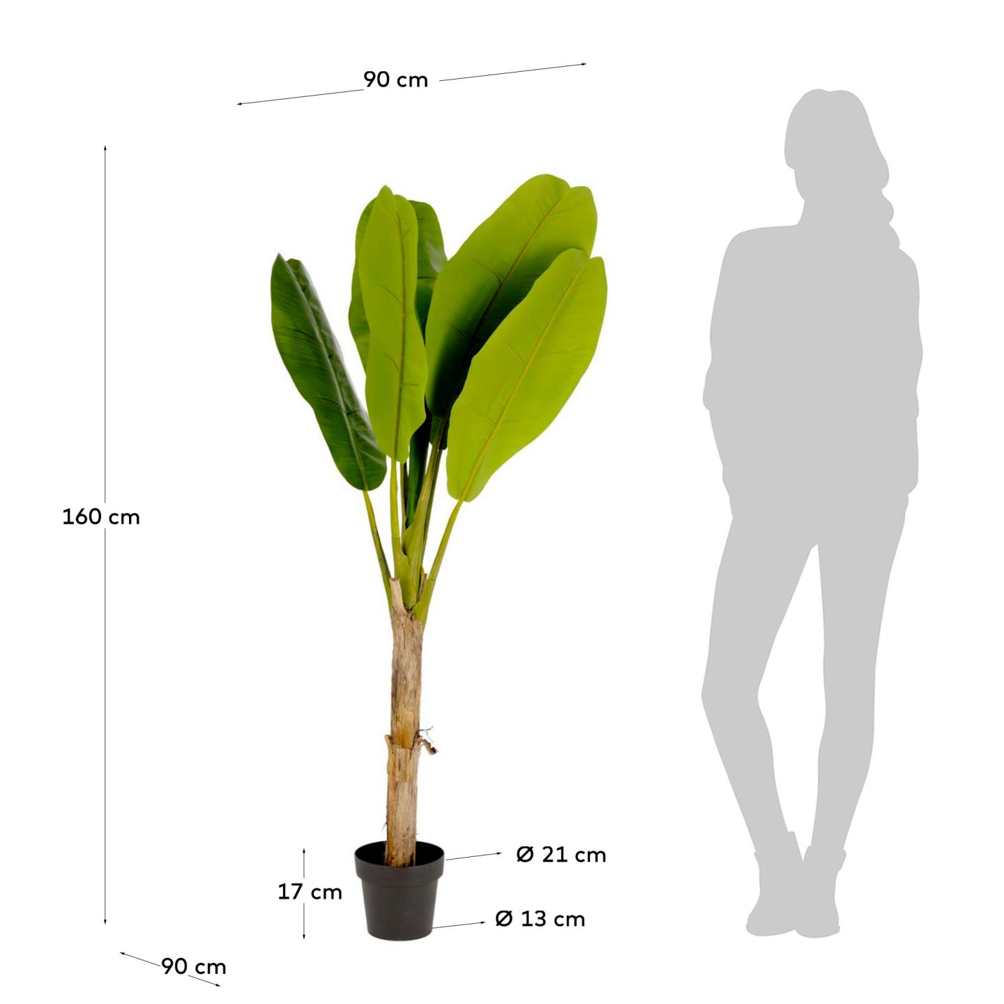 Flower Искусственное банановое дерево 160см La Forma (ex Julia Grup)
