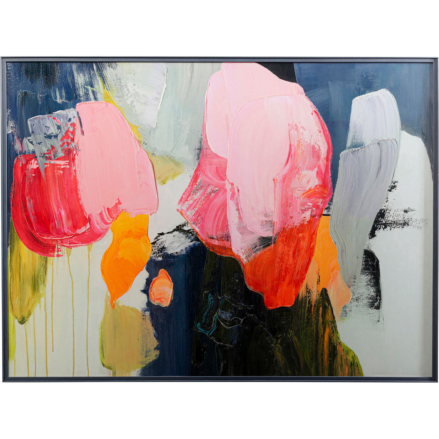Картина в раме Abstract High Gloss Pink 160x120cm KARE 57724