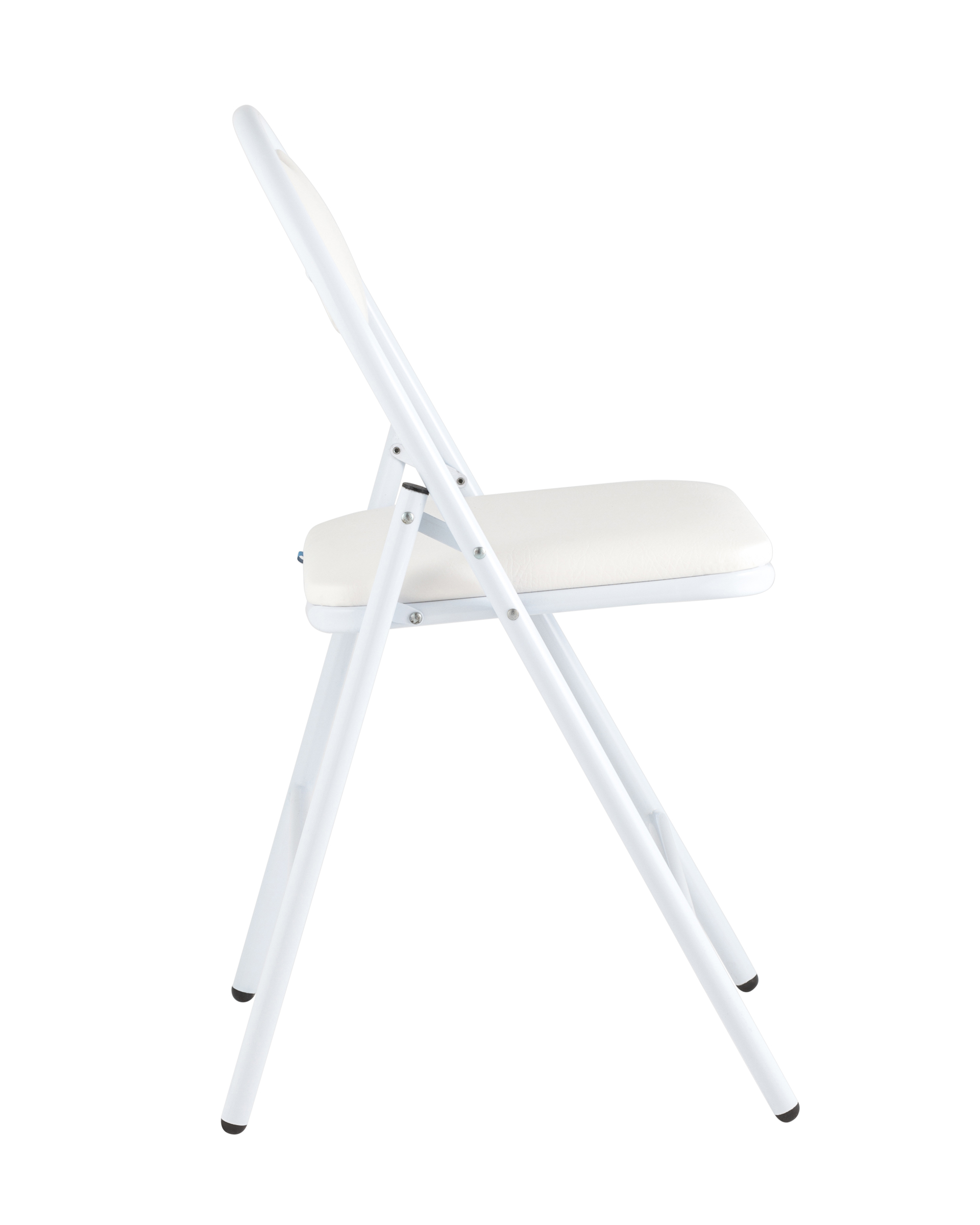 Стул складной Hagen экокожа белый каркас белый Stool Group