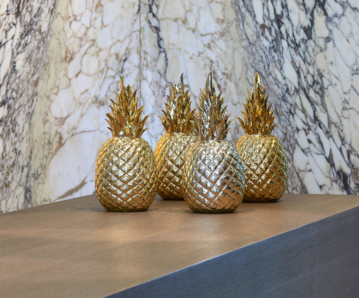 Аксессуар Pols Potten Pineapple gold