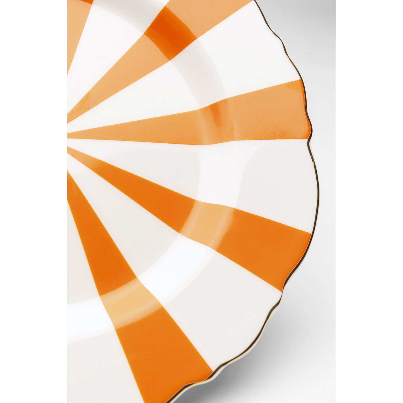 Тарелка Harlequin Orange Ø22cm KARE 56992