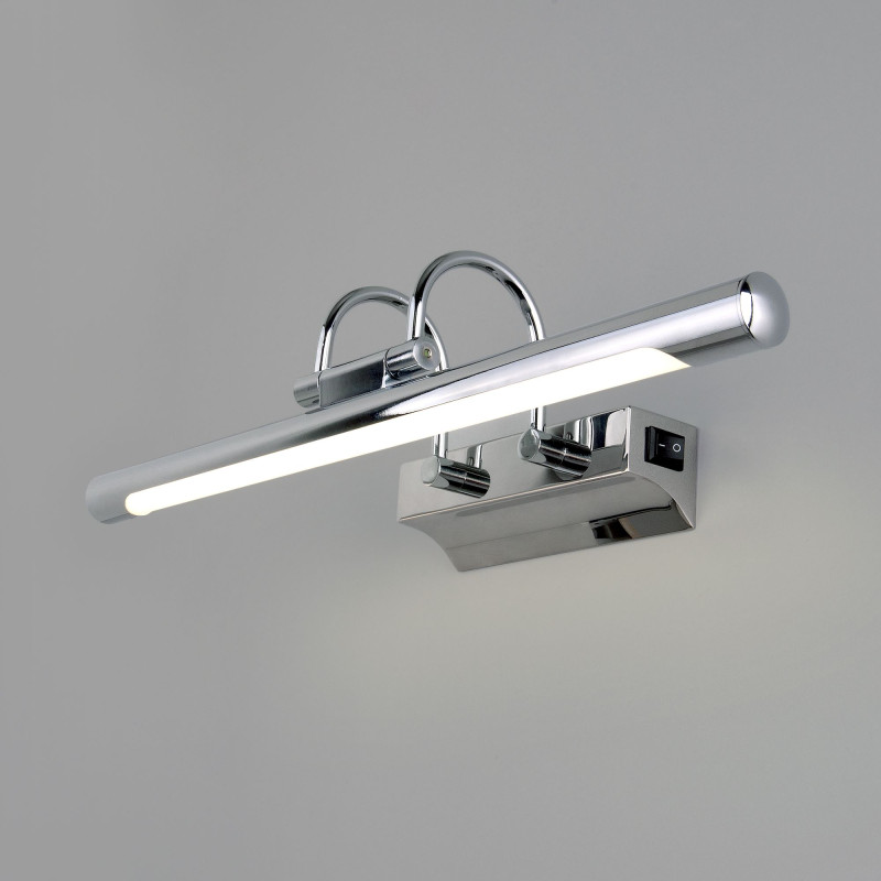 Светильник для картин Elektrostandard Flint Neo SW LED хром (MRL LED 1022) с выключателе
