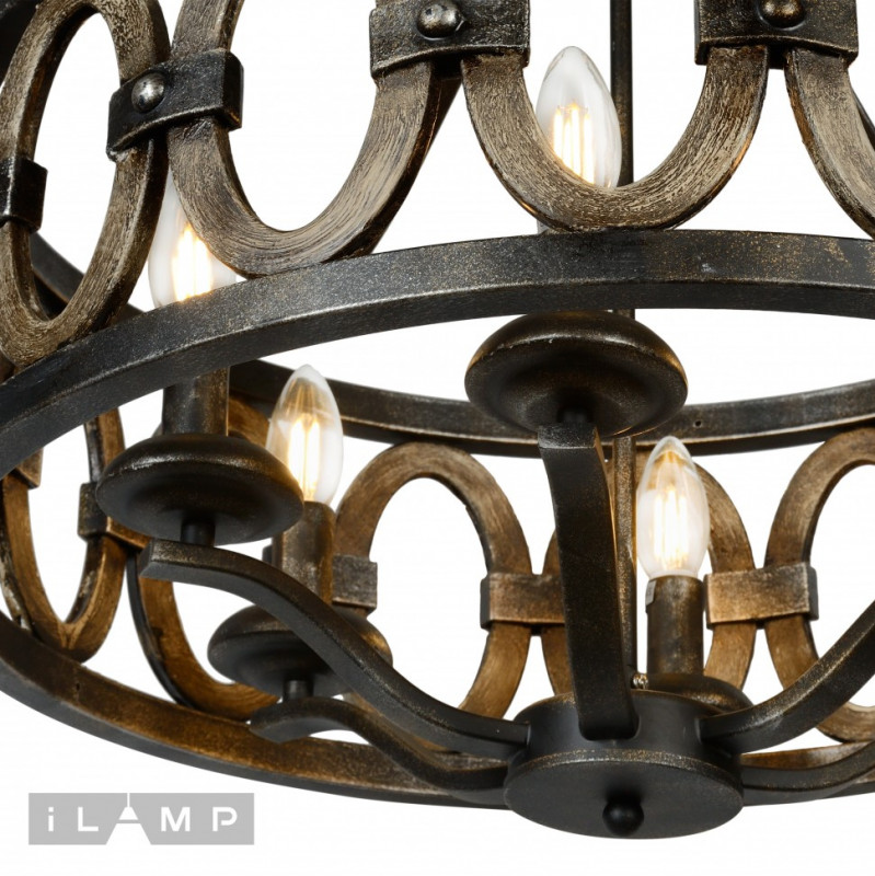 Подвесная люстра iLamp Loft192-6