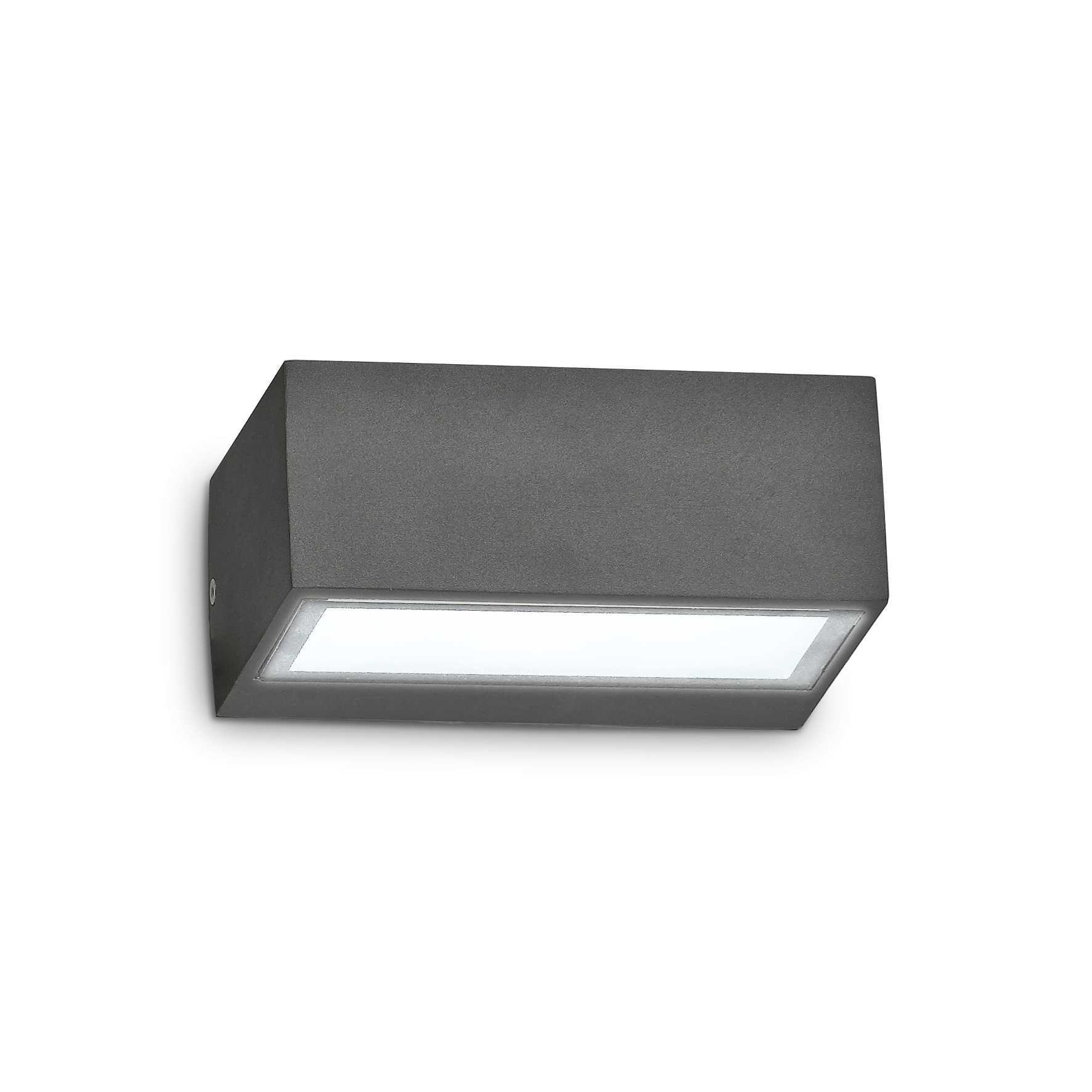 Настенный светильник Ideal Lux TWIN AP1 ANTRACITE 115368