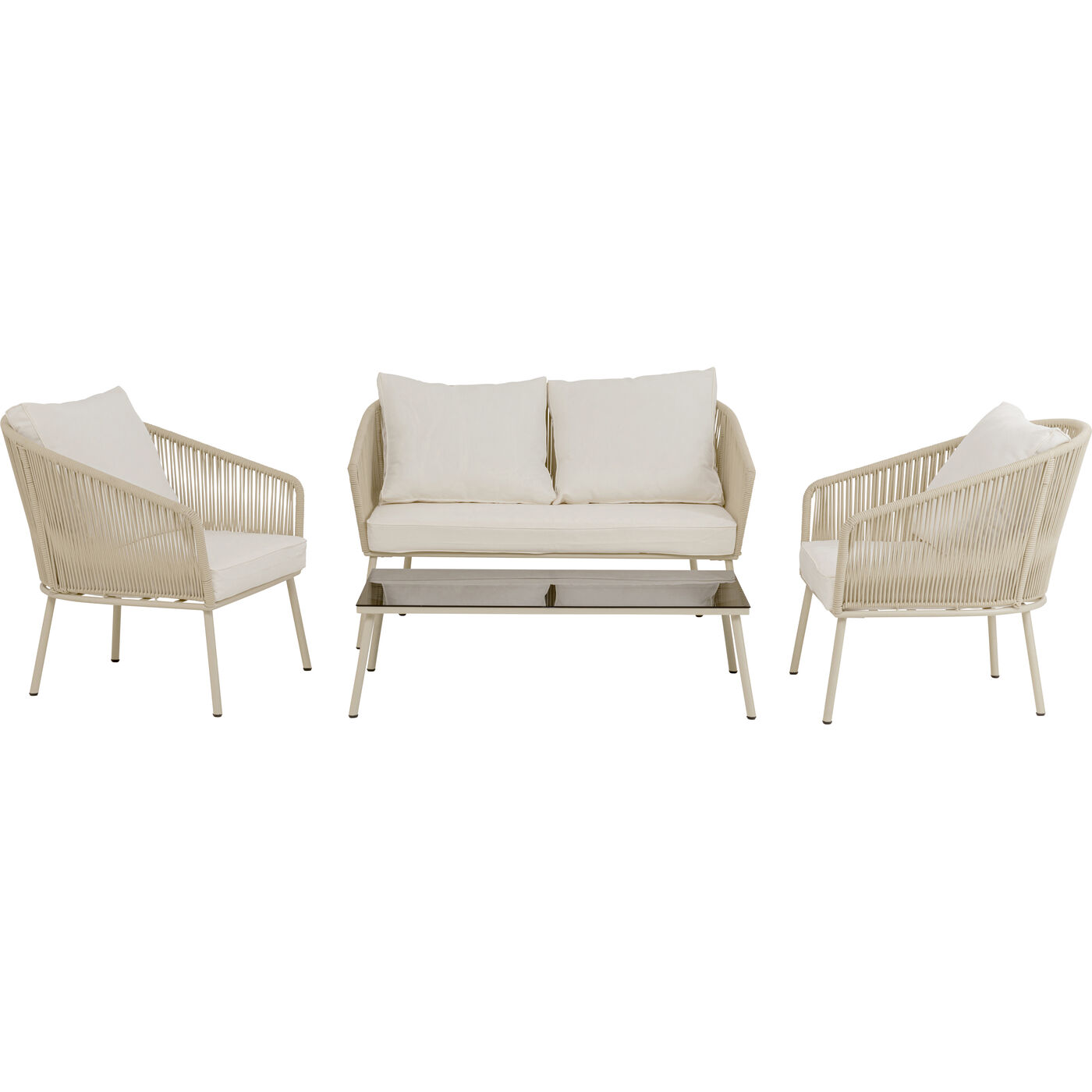Комплект для улицы Elba Cream Quattro (4/part) KARE 71068
