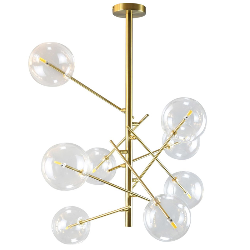 Люстра Gallotti &Amp; Radice Bolle Рanging Lamp 8 Плафонов By Imperiumloft