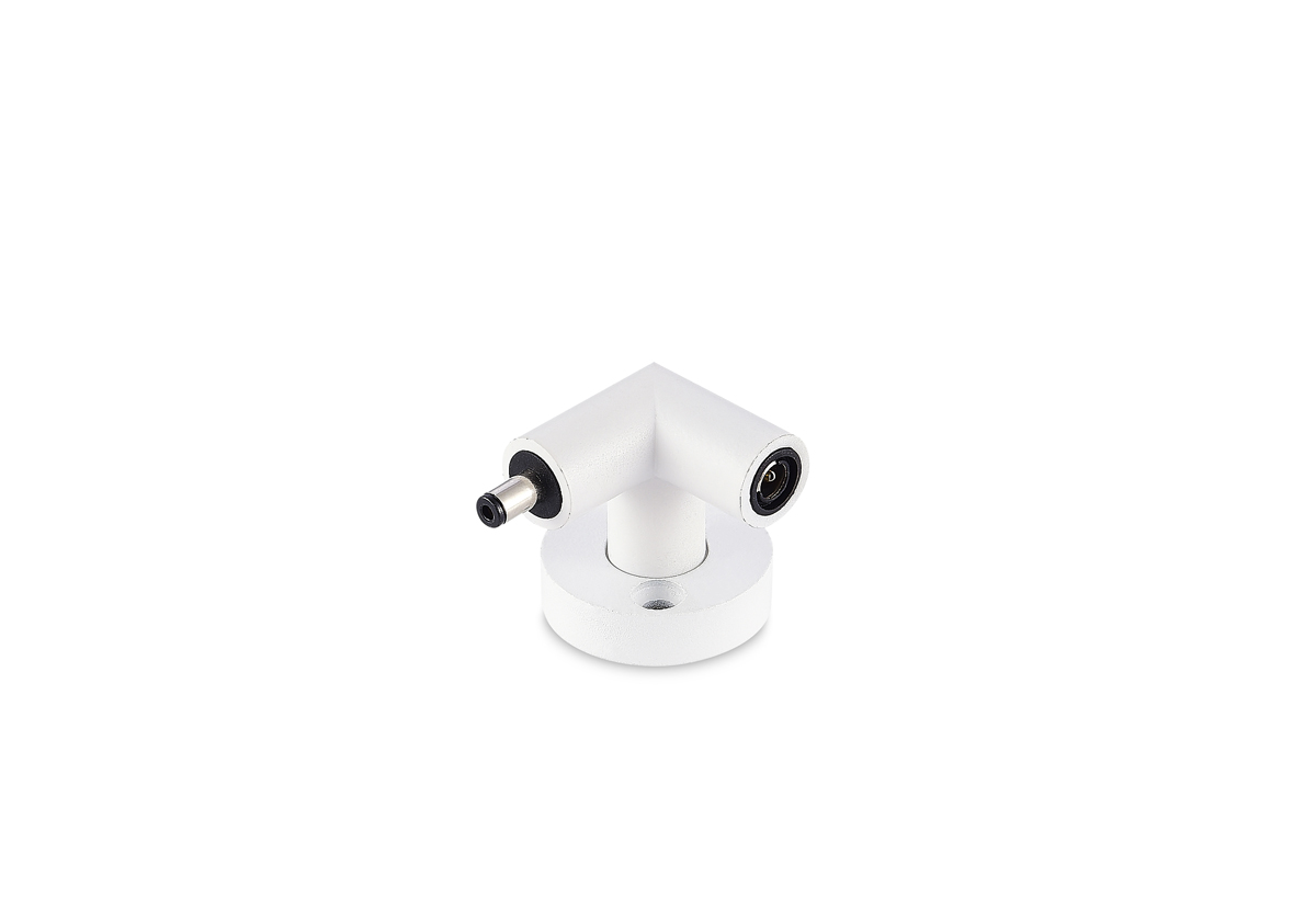 Токопроводящий угловой соединитель (левый) для св-ка Donolux L Connector L DL20651 W