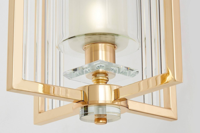 Подвесная люстра Lumina Deco LDP 8012-1 F.GD