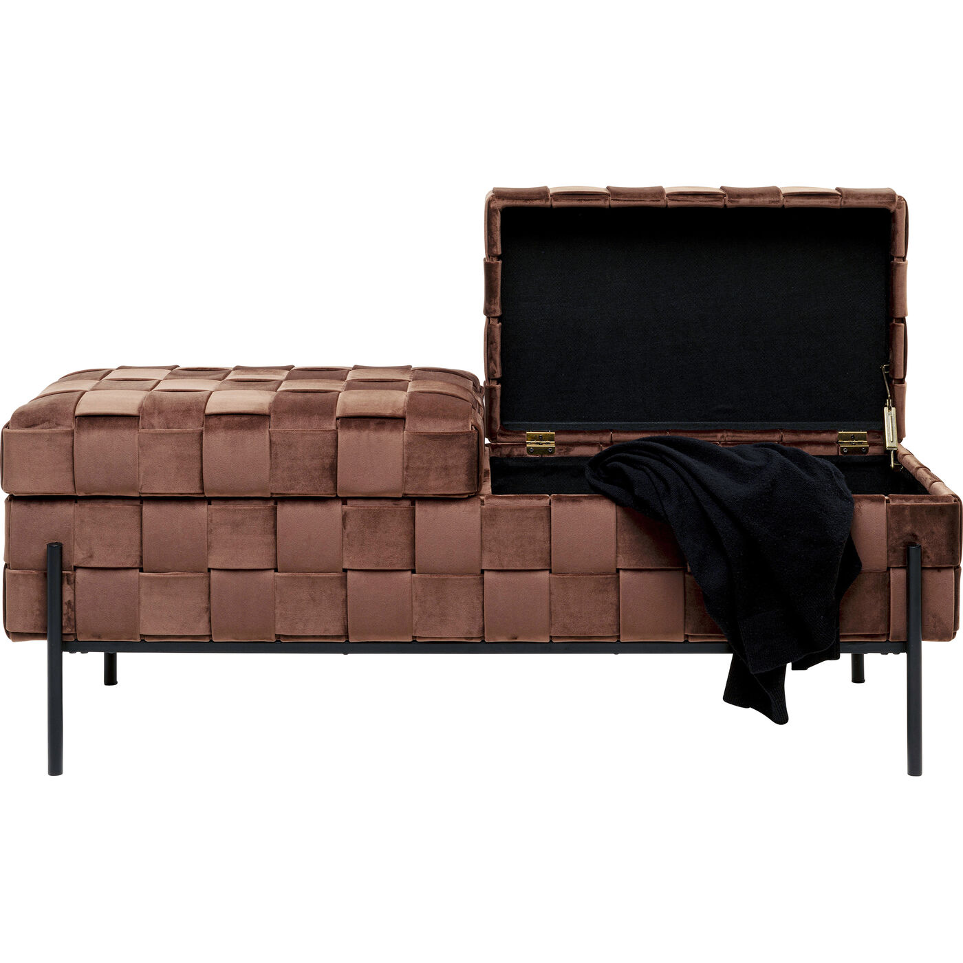 Скамья Weave Mocca 121cm KARE 70931
