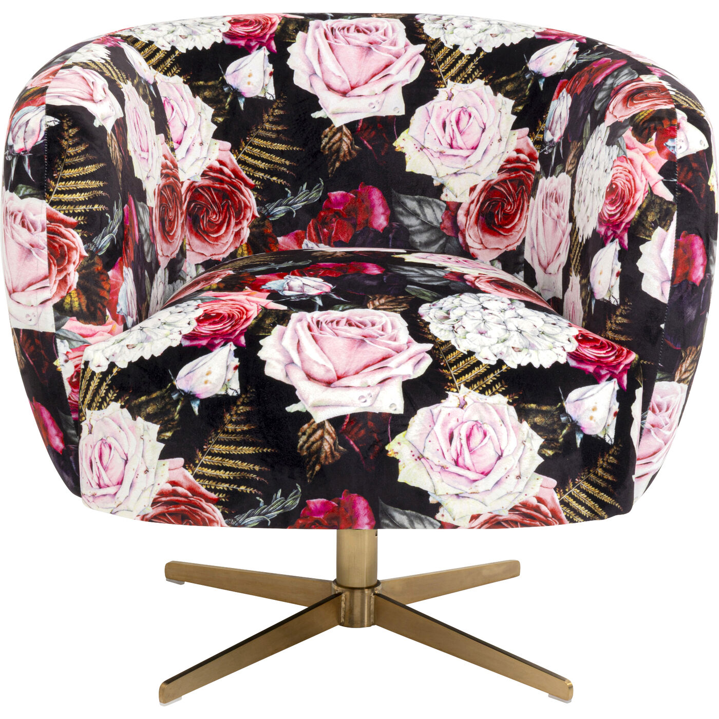 Кресло вращающееся Peony Roses KARE 71057