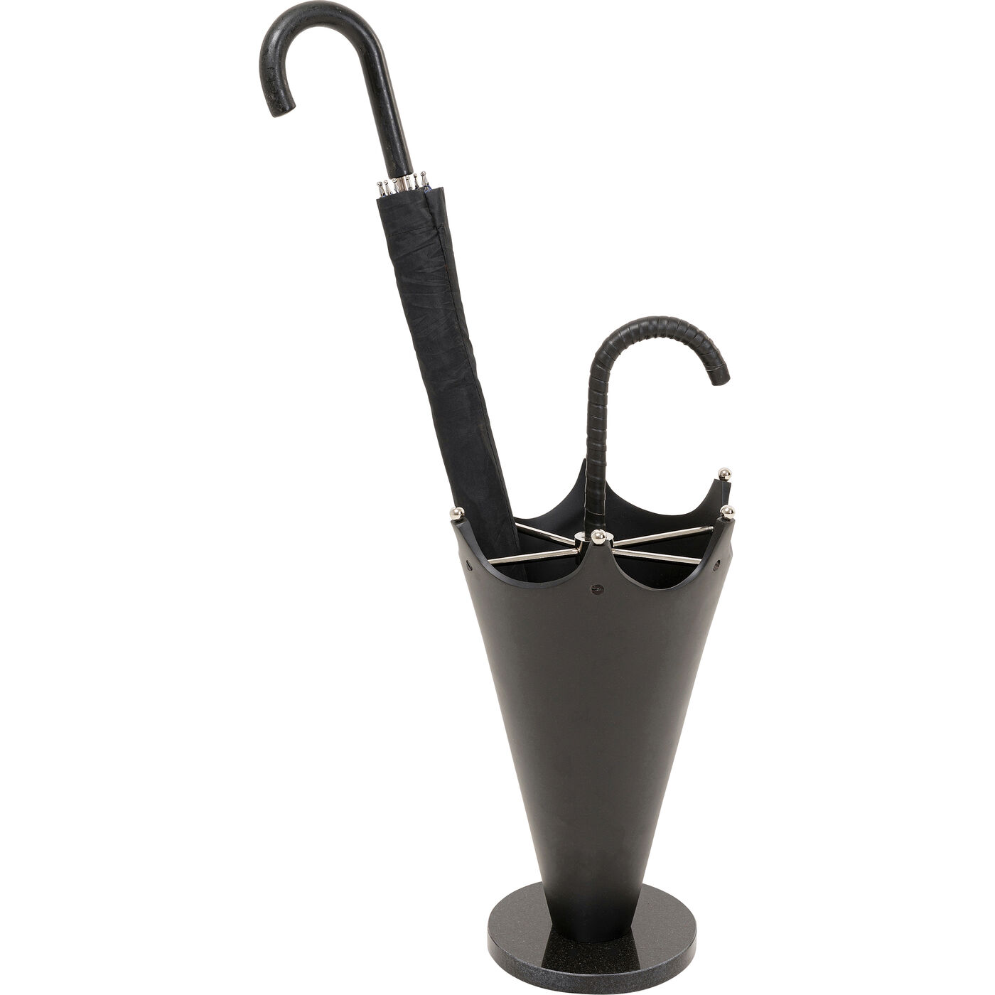 Стойка для зонтов Pioggia Black 66cm KARE 70371