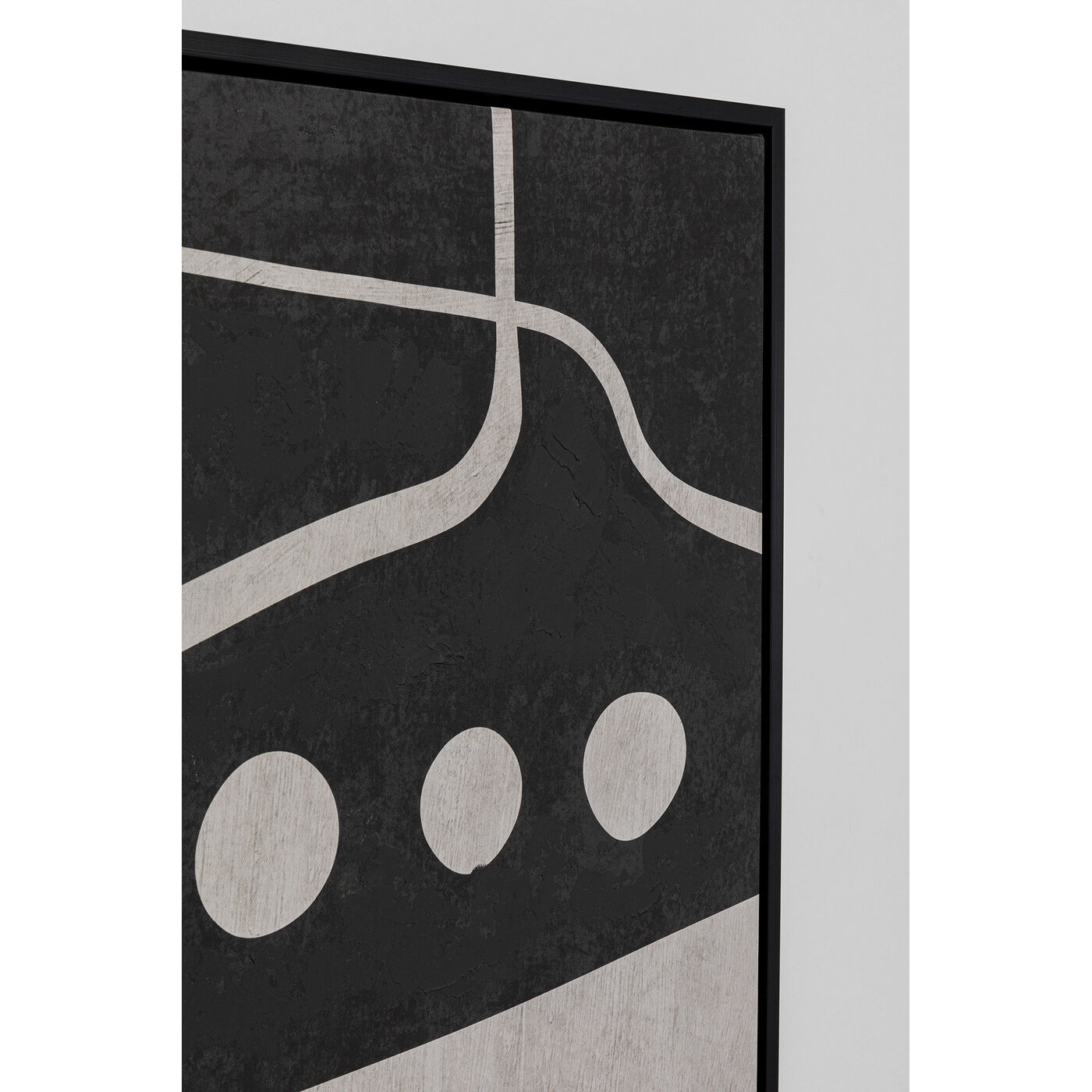 Картина на холсте Artistic Blacky 70x110 см KARE 57004