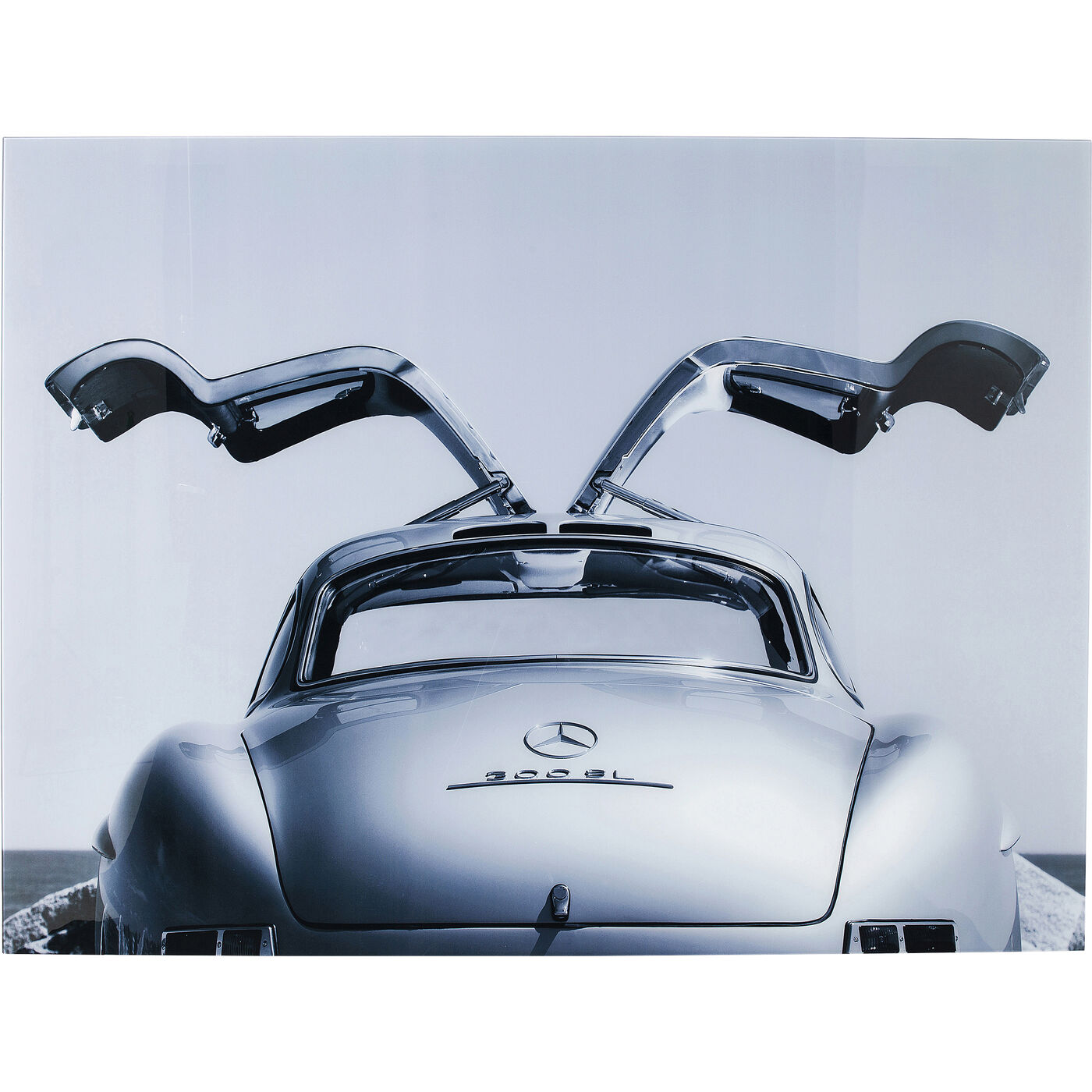 Картина стеклянная Oldtimer Back 120x80cm KARE 57822