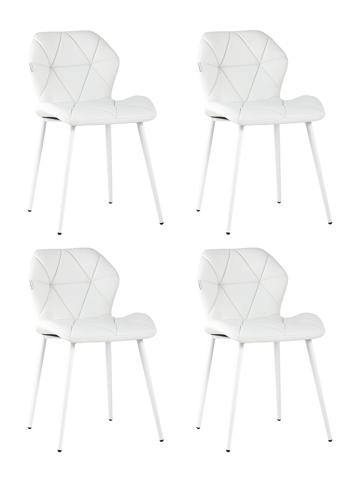 Стул Эдвин экокожа белый 4 шт Stool Group
