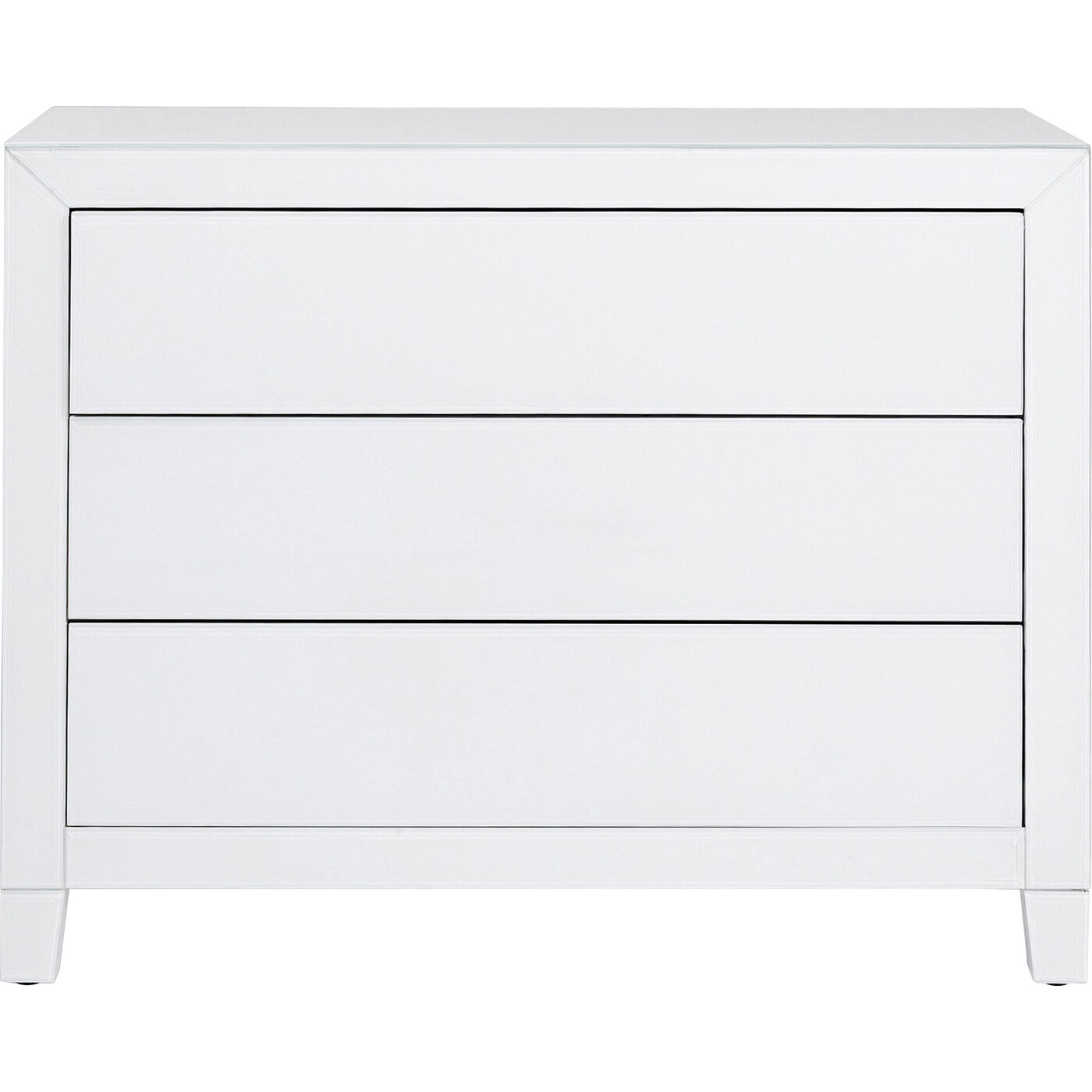 Комод Luxury Push 3 ящика White KARE 85399