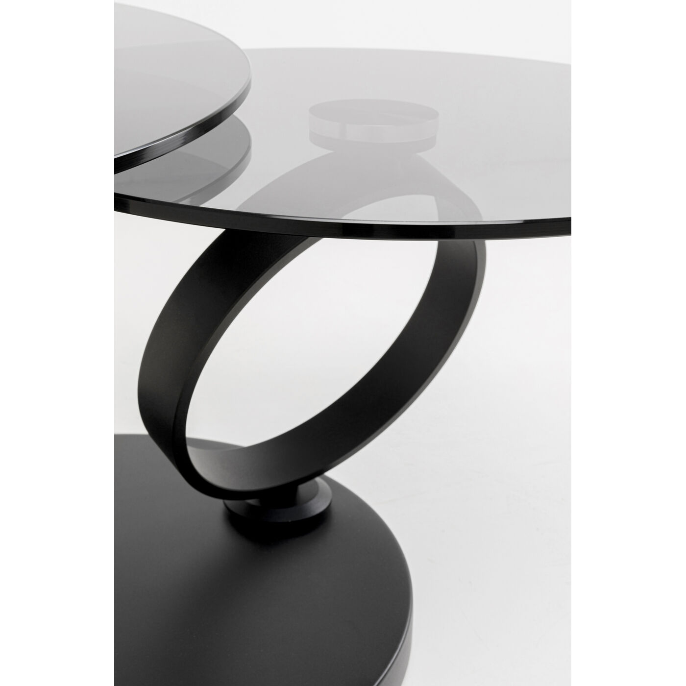 Стол кофейный Beverly Smoke Black 132x80cm KARE 70711