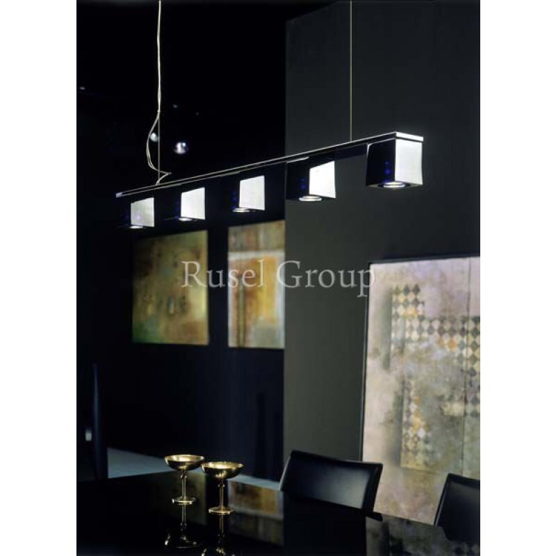 Подвесной светильник Fabbian Cubetto Black Glass D28 A06 02