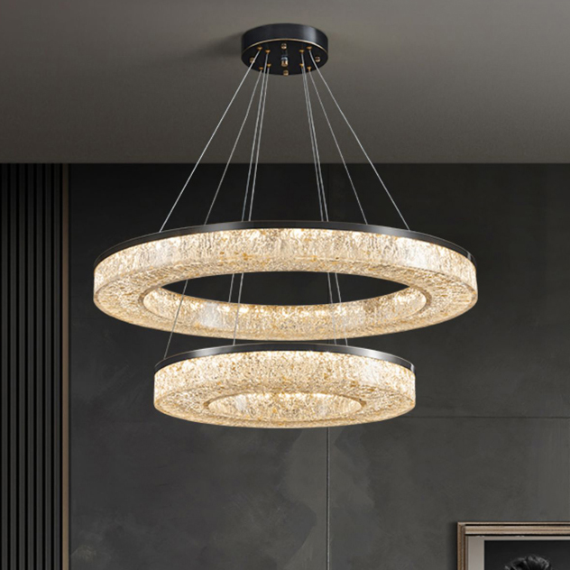Кольцевая люстра OLAGUS B Brass by ImperiumLoft