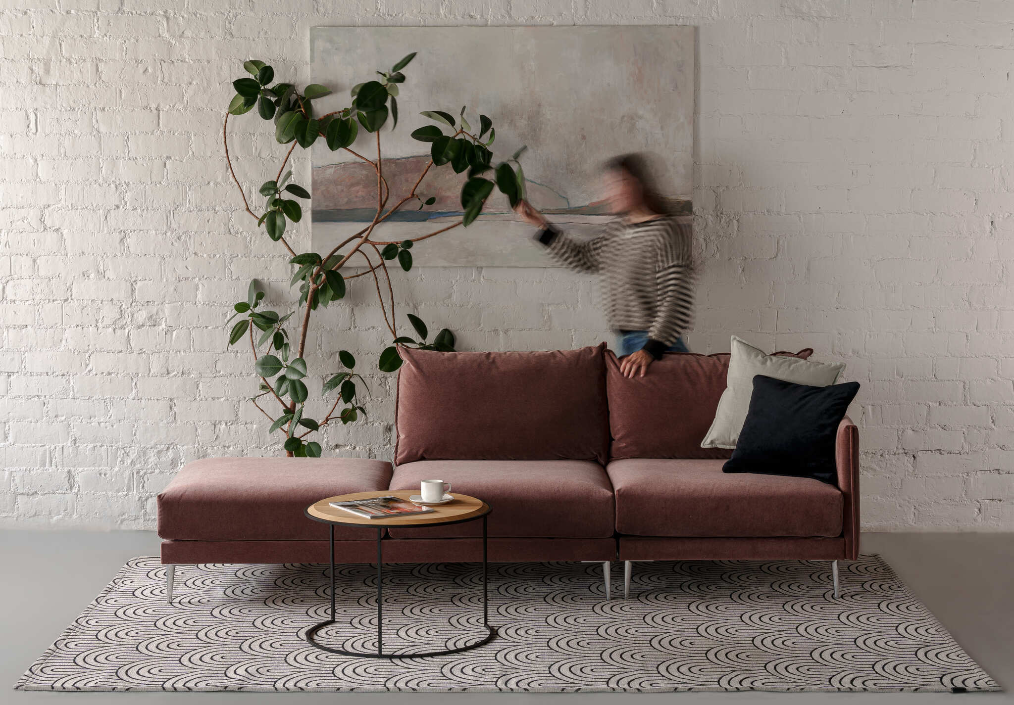 Ковер Carpet Decor Arco Black C1381