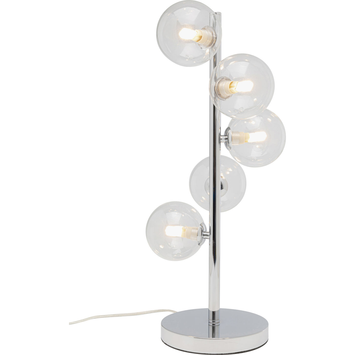 Светильник настольный Scala Balls Chrome 54cm KARE 58146