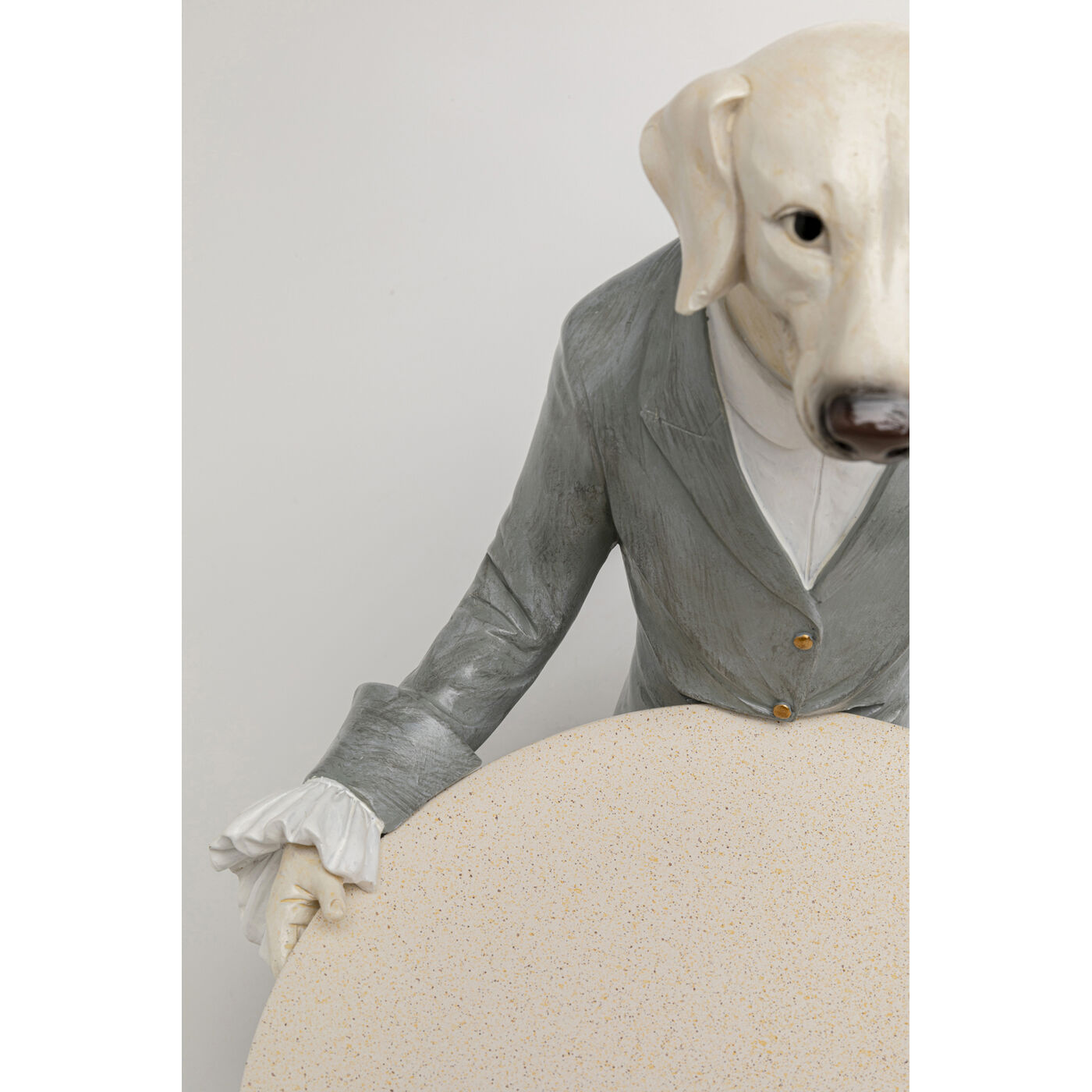 Фигура декоративная Gentleman Dog Tray 29cm KARE 56916