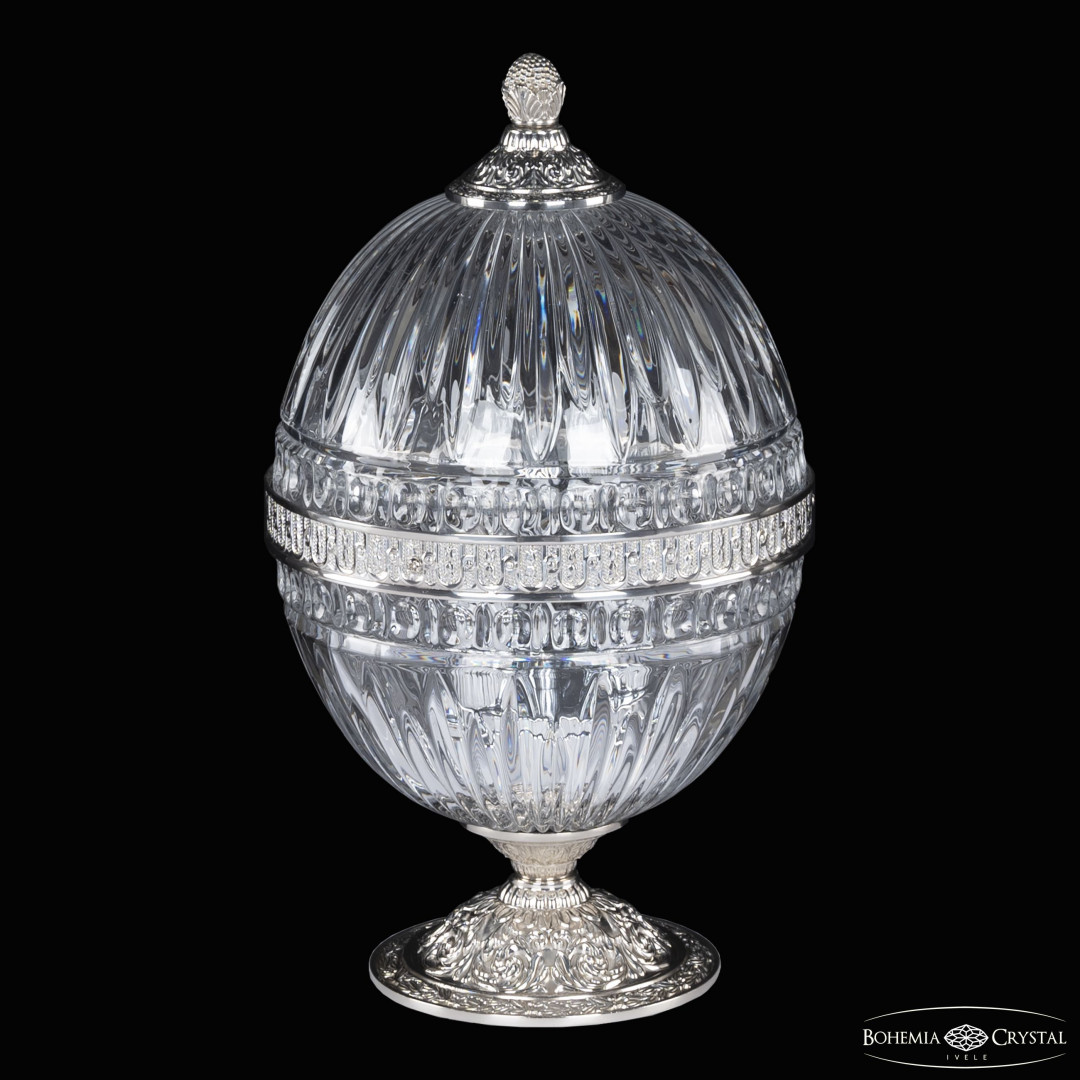 Настольная лампа 5680L/18 Ni Clear/M-1G Bohemia Ivele Crystal
