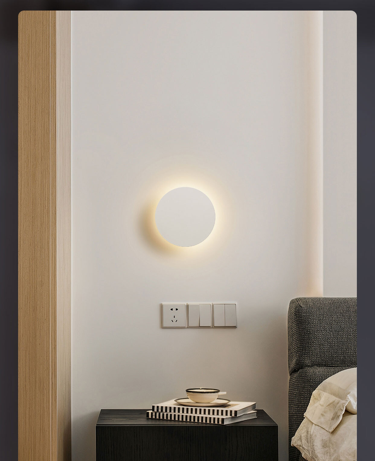 Бра декоративное DesignLed ML-R200-WH-WW
