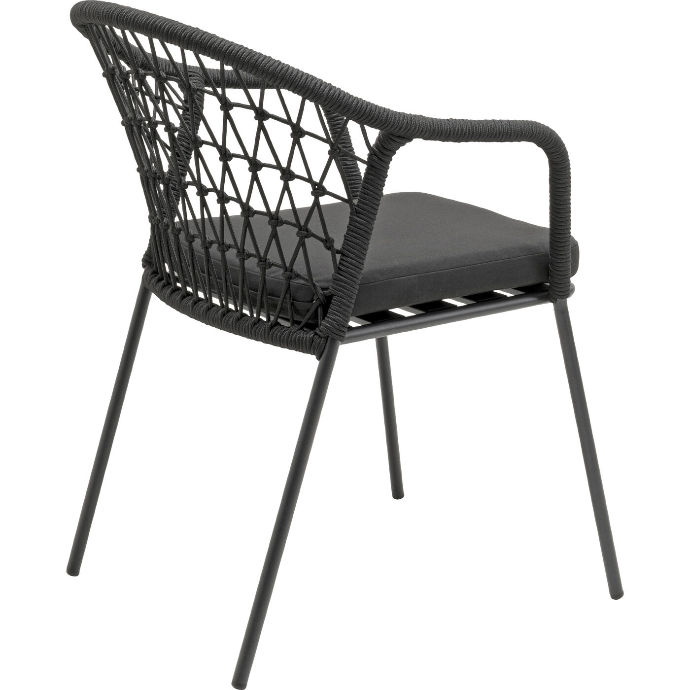 Кресло уличное Riomaggiore Black KARE 71101