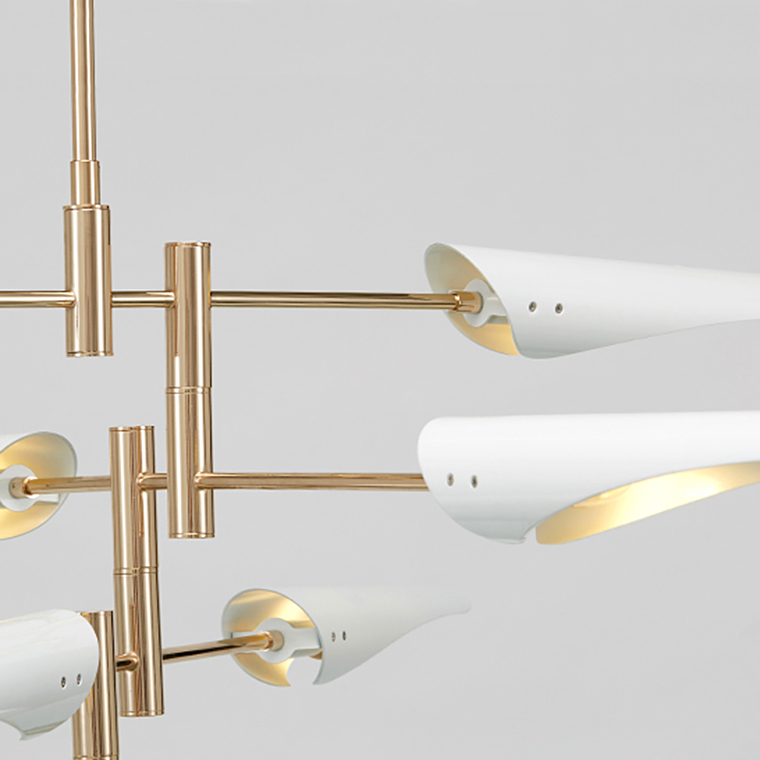 Люстра Cross cable no 407 D125 4 lights Black by ImperiumLoft