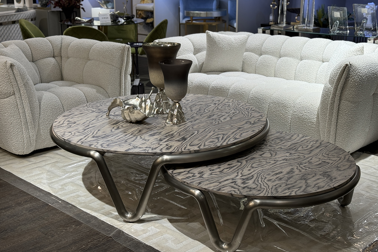 Стол журнальный круглый Garda Decor 58DB-23400