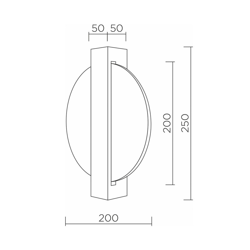 Бра LED4U L7389-250 BS