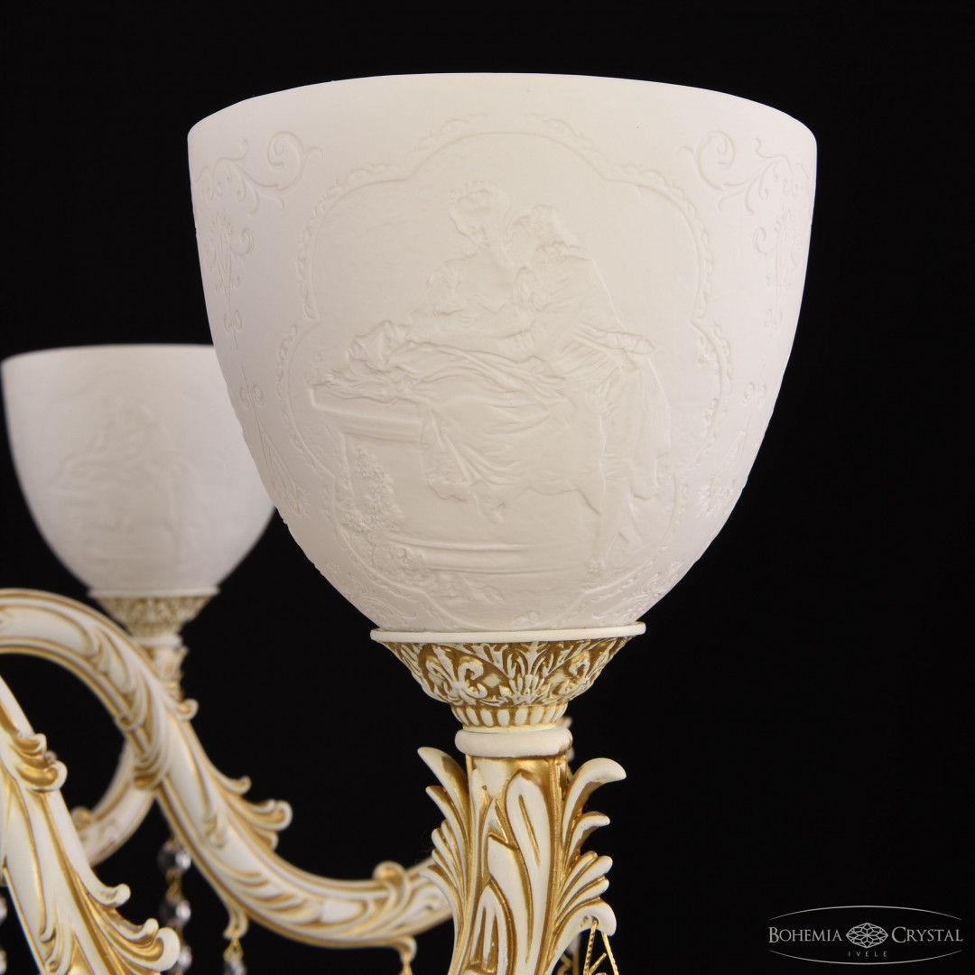 Люстра хрустальная AL79101/8/250 A WMG P1 U Pair Bohemia Ivele Crystal
