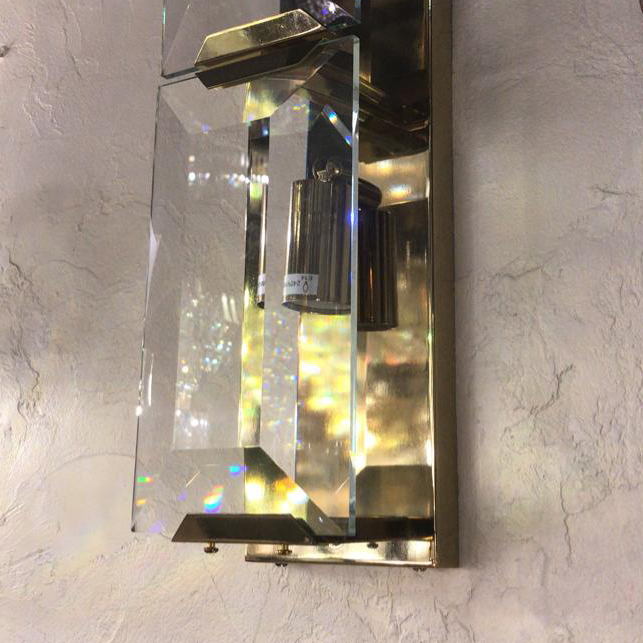 Настенный светильник Delight Collection Harlow Crystal A2 gold
