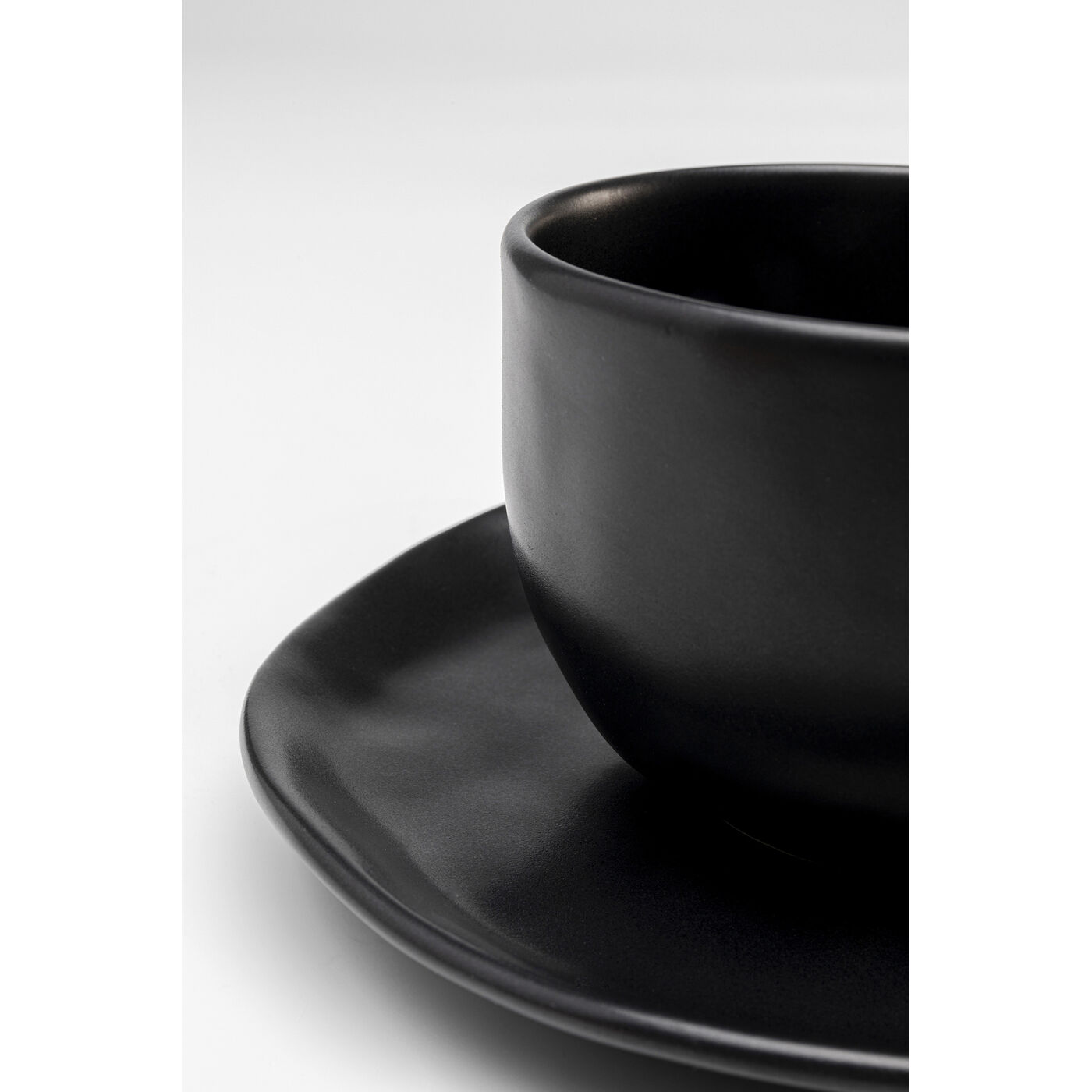 Чашка кофейная Organic Black (2/part) KARE 57796