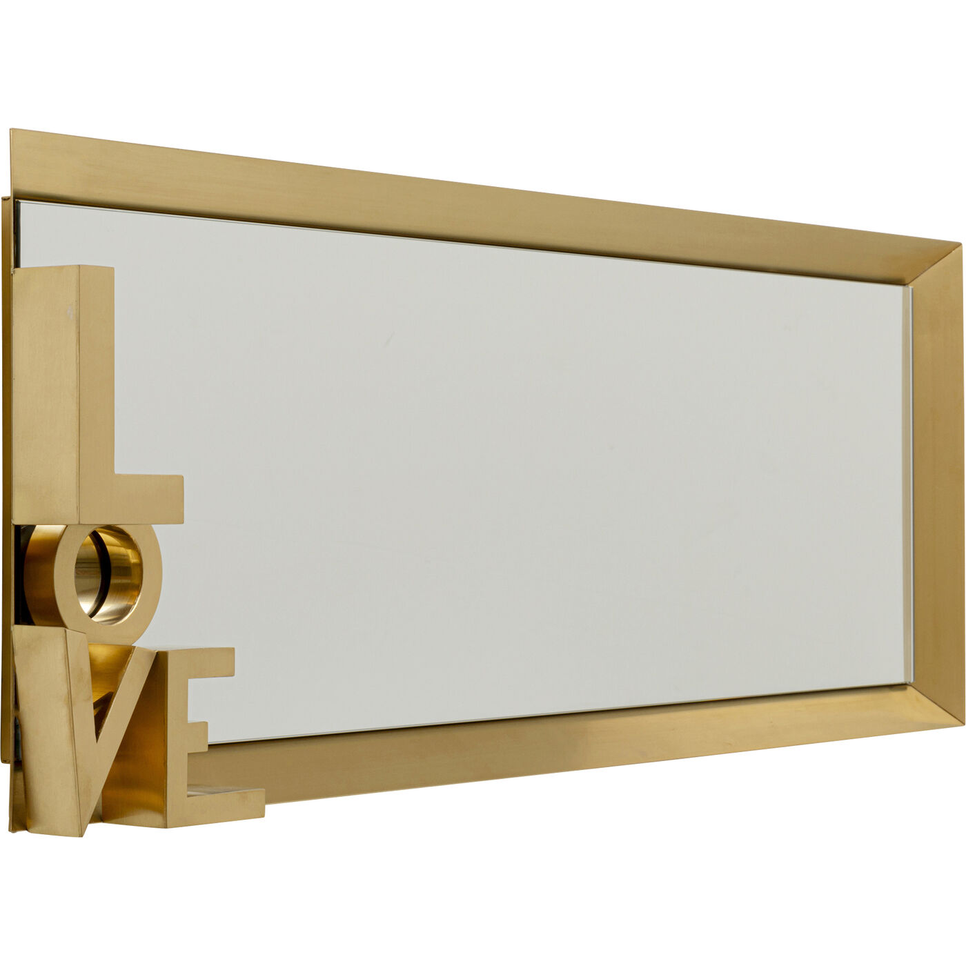 Зеркало настенное Love Letters 3D 110x40cm KARE 71070