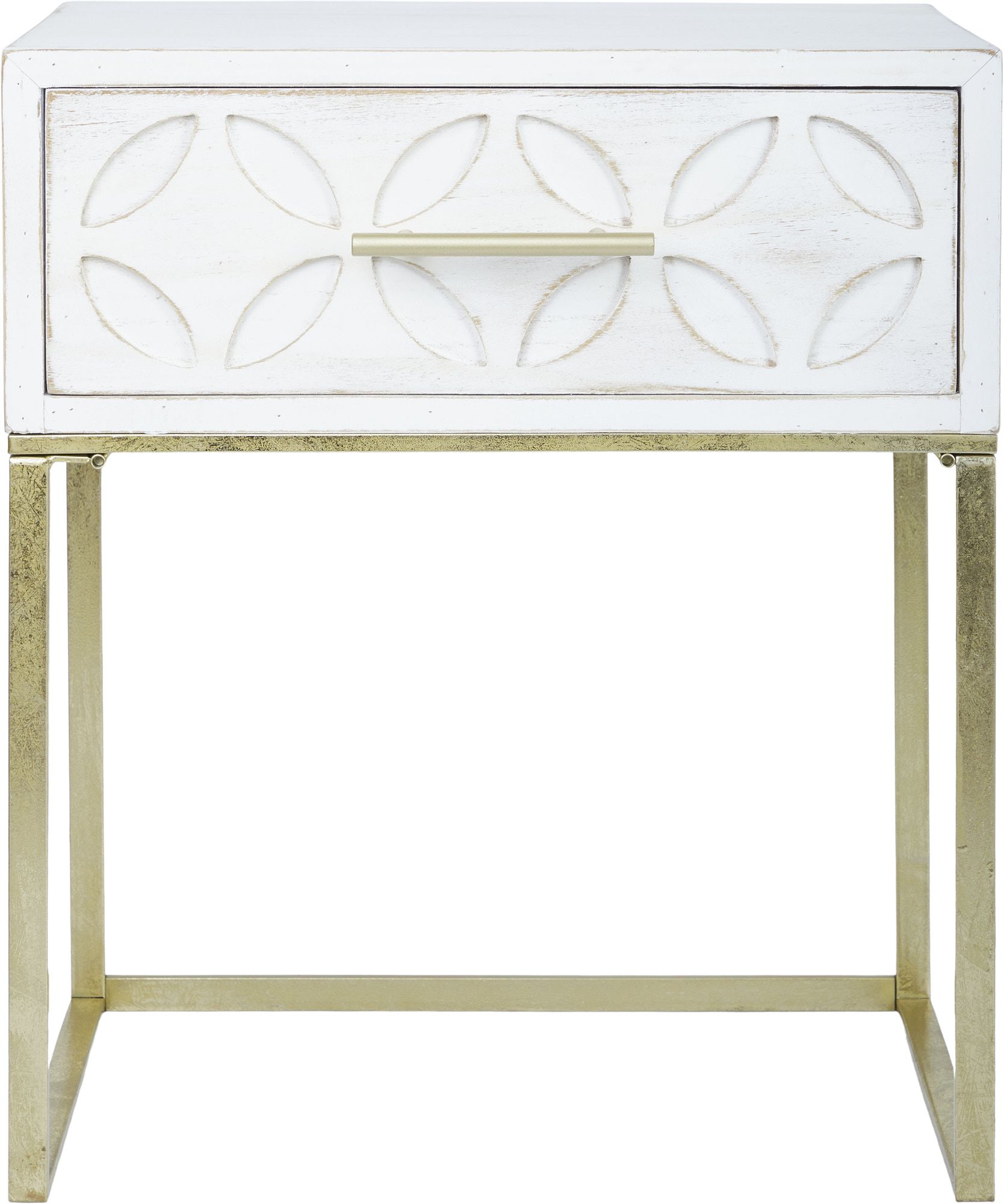 Столик приставной с ящиком Glasar 70-002