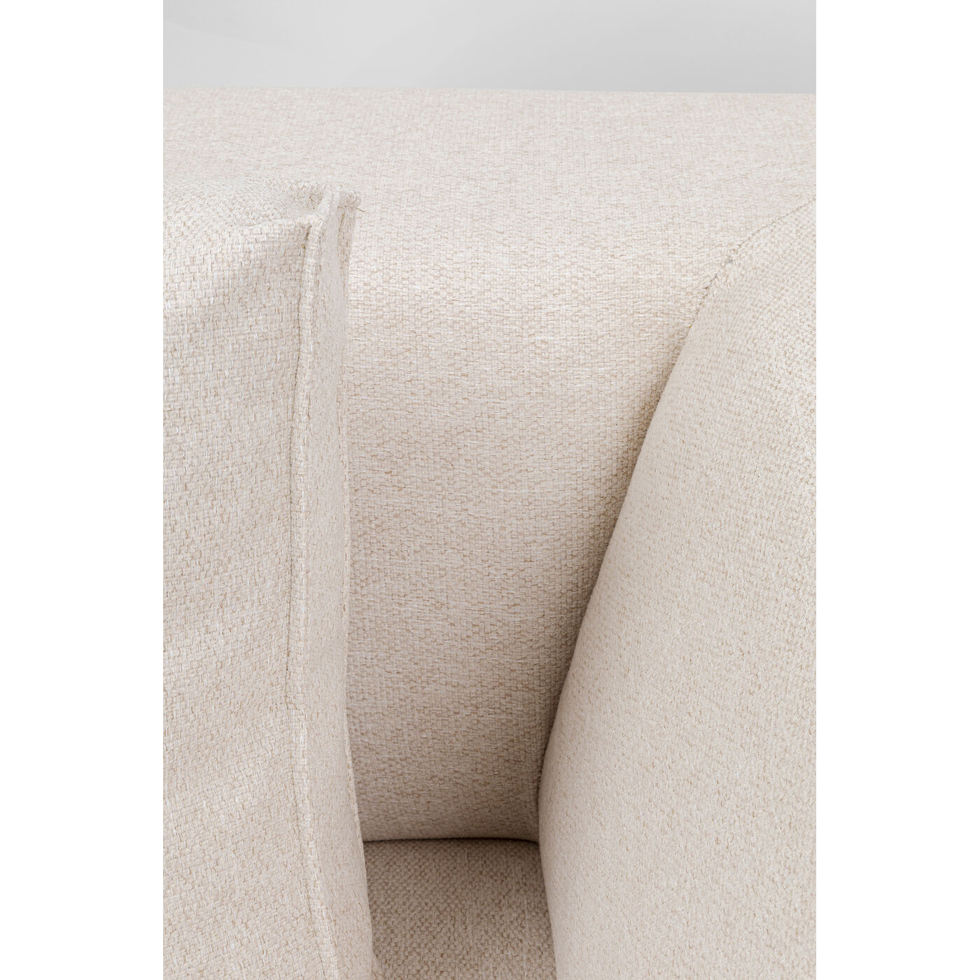 Оттоманка левосторонняя Infinity Ottomane Elements Cream Left KARE 86254