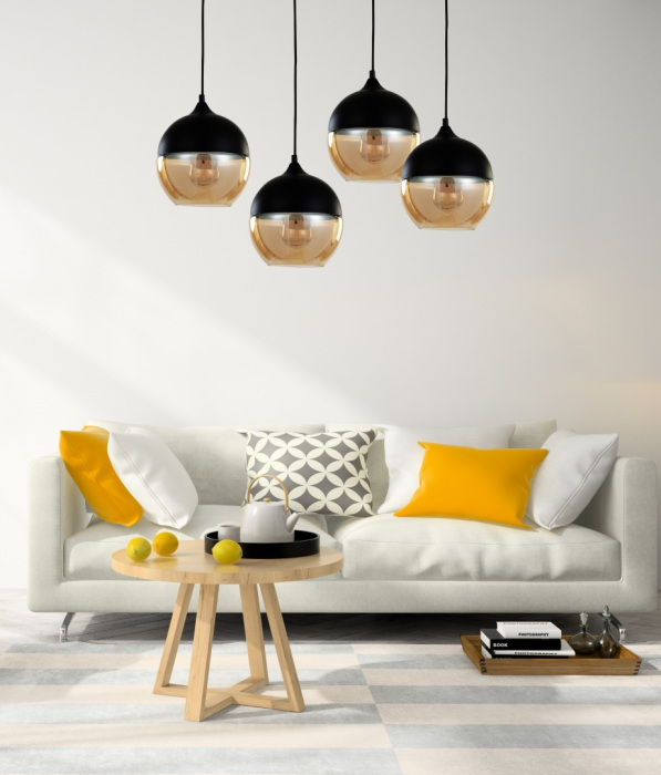 Подвесной светильник Lumina Deco LDP 6805 BK+TEA