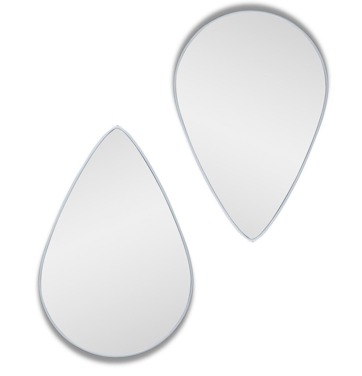 Droppe Silver Зеркало в тонкой раме Smal Art-Zerkalo SM150SL