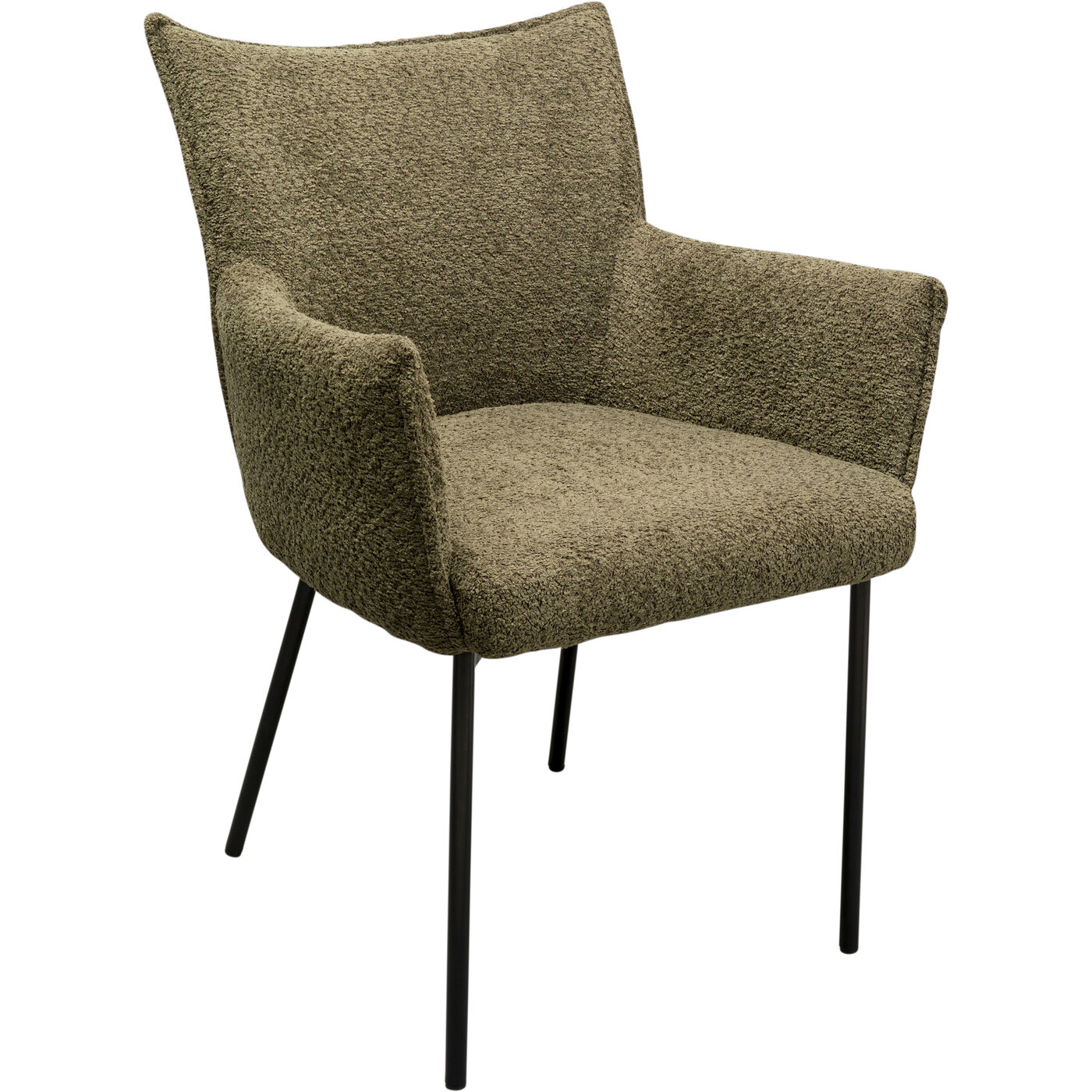 Стул с подлокотниками Selma Olive KARE 70253