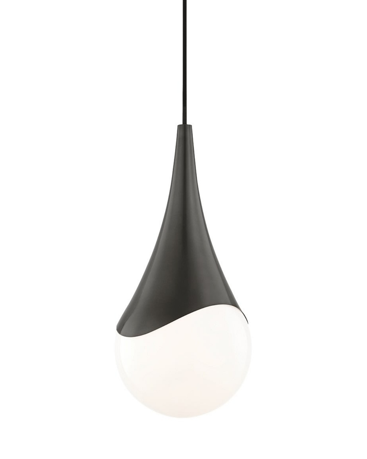 Чёрный подвесной светильник Алто Louvre Home LPN390325XNP