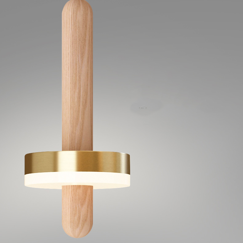 Подвесной светильник FALKA MORE A Brown Диск by ImperiumLoft