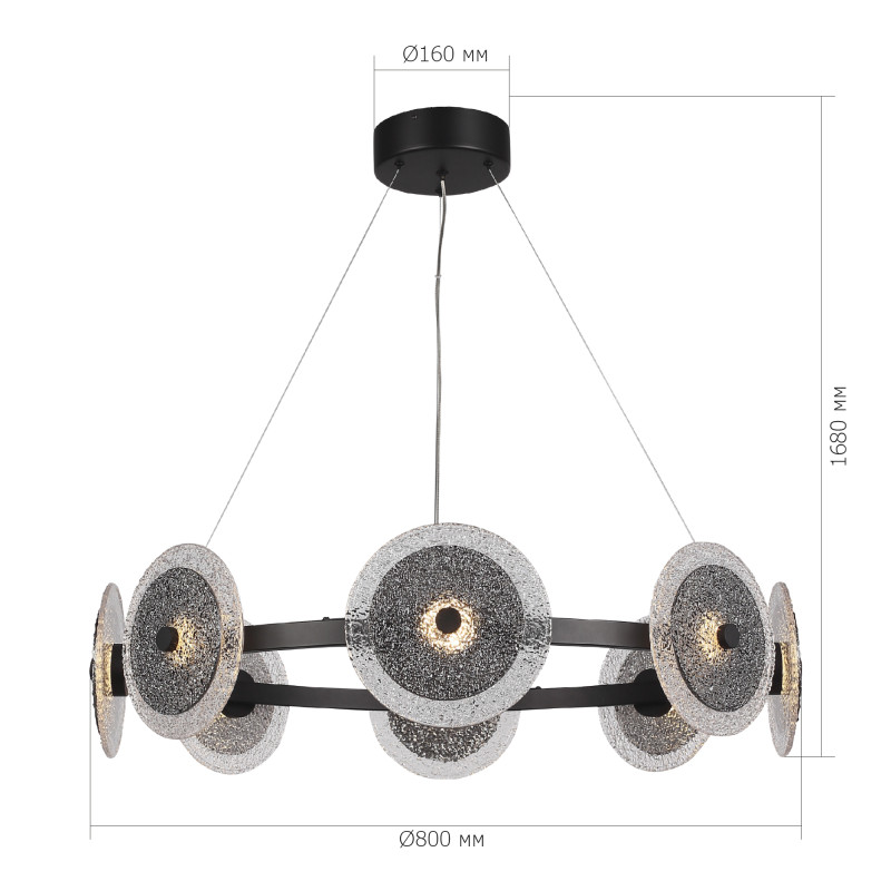 Подвесная люстра ST-Luce SL6142.443.01