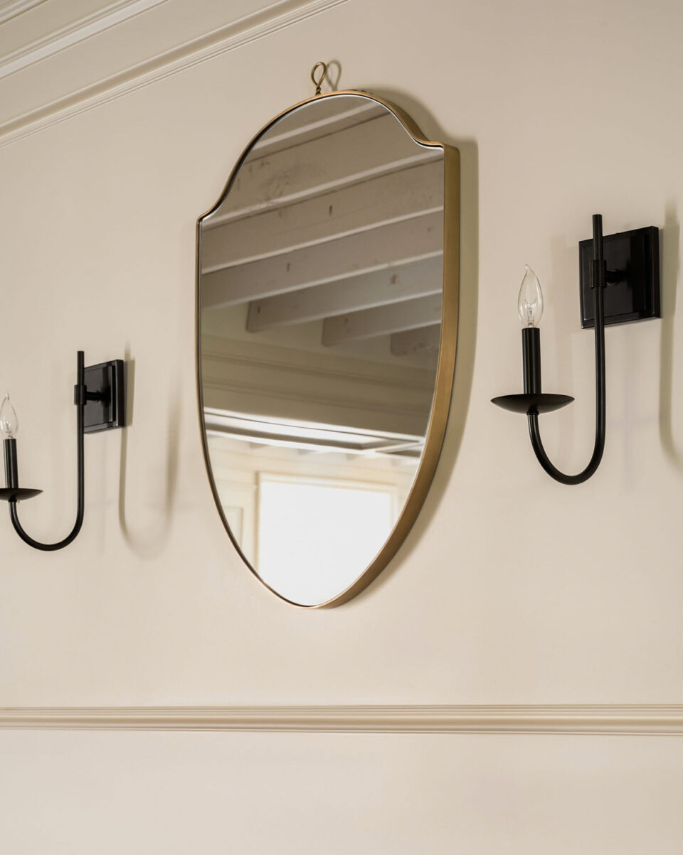 Настенное зеркало Руан Louvre Home DWM120824PND