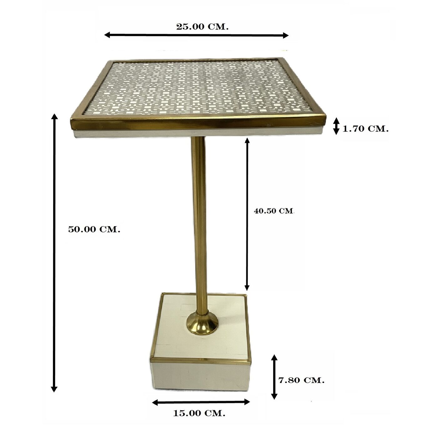 Стол приставной Grazia 25x25cm KARE 71020