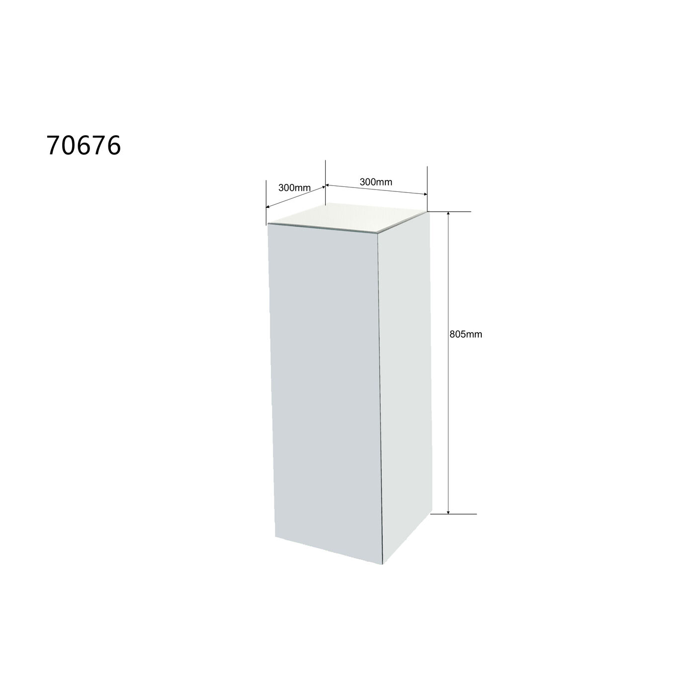 Стол приставной Luxy 80cm KARE 70676