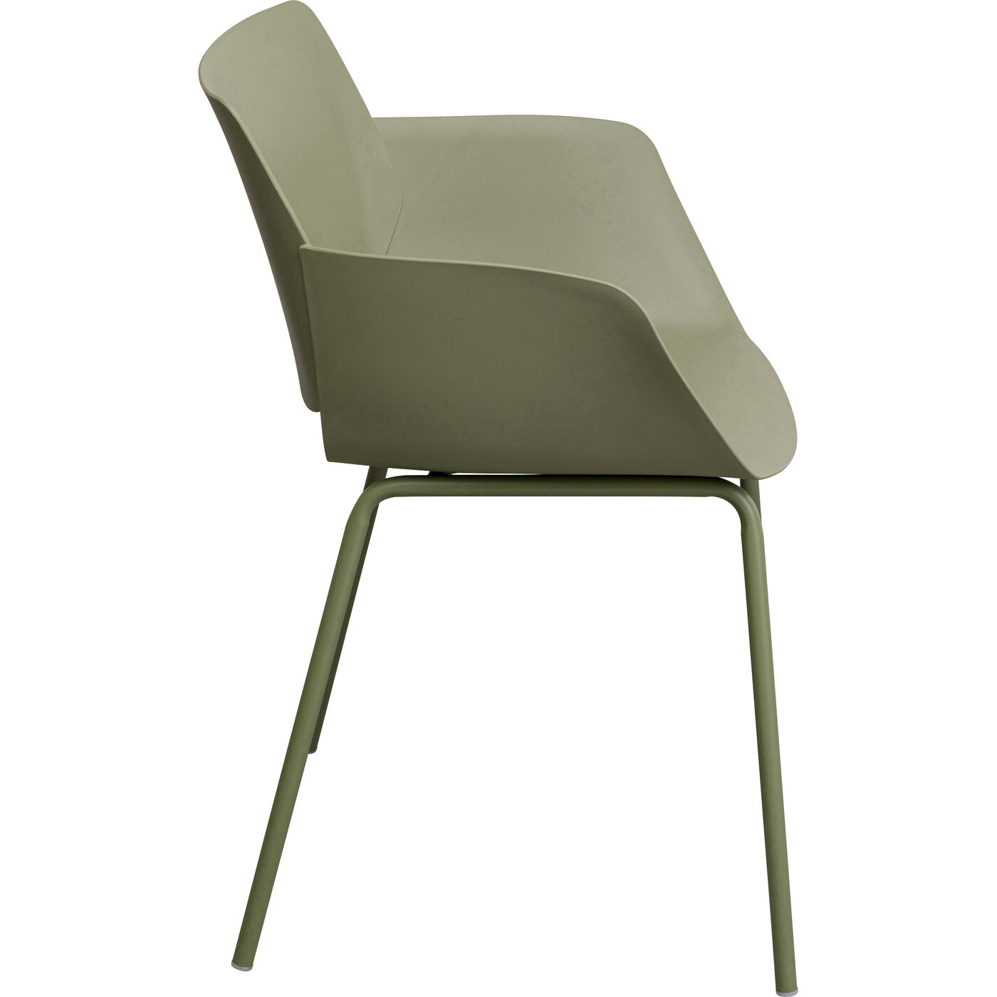 Стул с подлокотниками Madeira Green KARE 75722