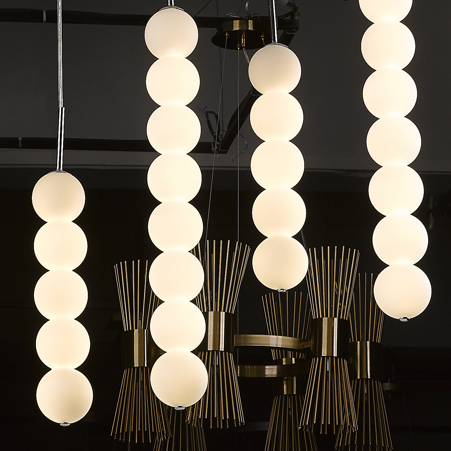 Подвесной светильник Delight Collection P98039-M chrome