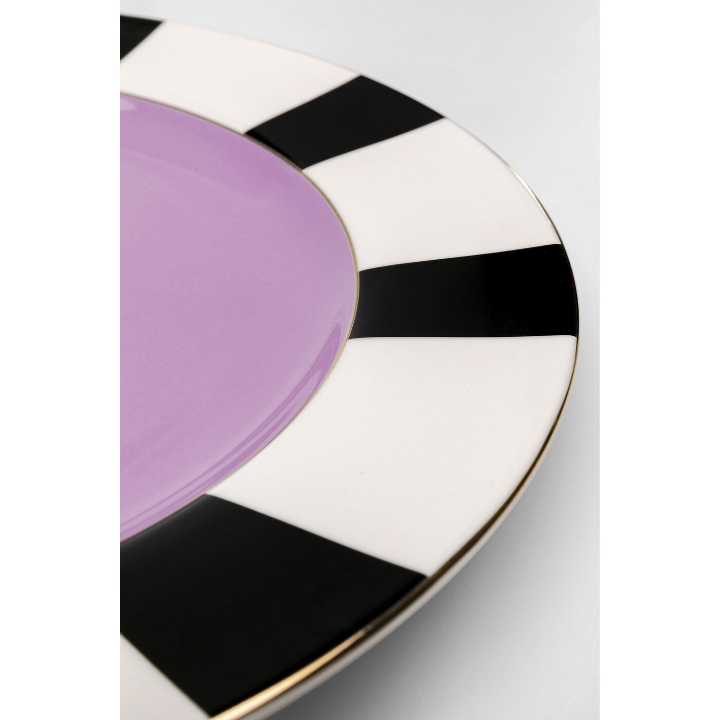 Тарелка Harlequin Purple Ø31cm KARE 56986